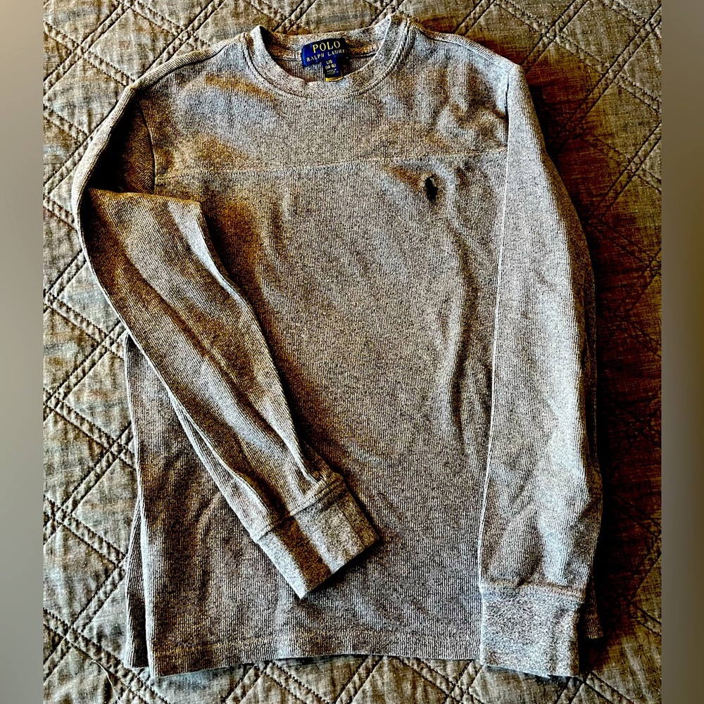 Polo by Ralph Lauren, Boys size L (14-16), long sleeve jersey